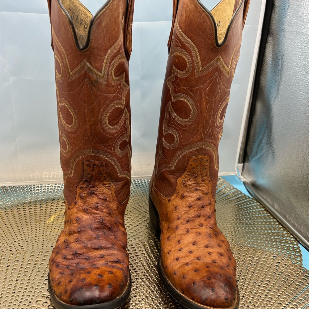 Rios of Mercedes women 7 exotic quill cowgirl boots